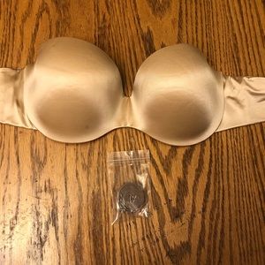 Maidenform Strapless Convertible Bra Beige 36B